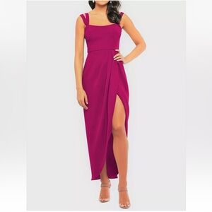 Xscape Formal Dress Size 14 MAGENTA
